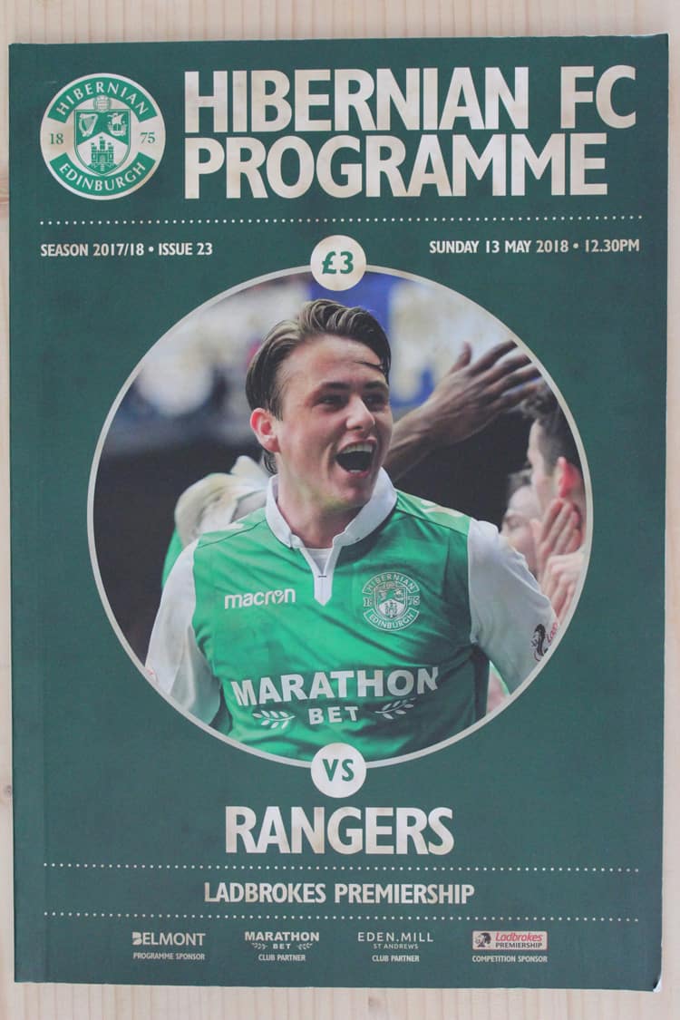 Hibernian FC v Rangers (Glasgow) FC